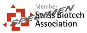 Specimen of the Swiss Biotech Association member logo