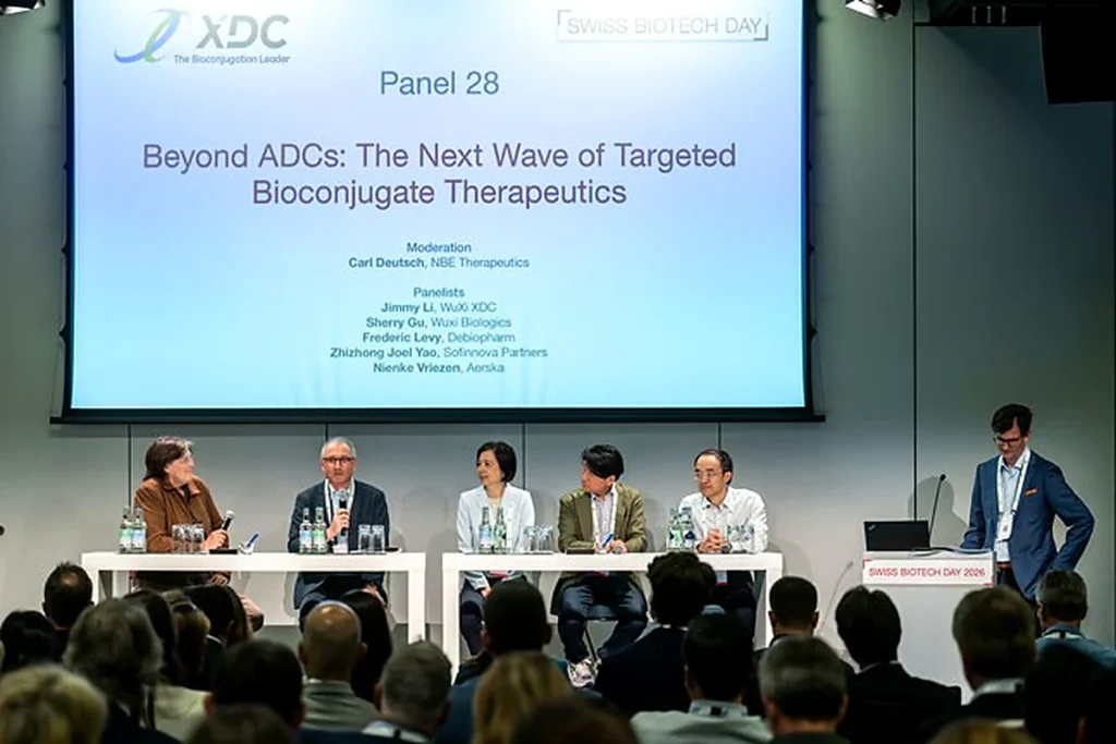 Expert panel discussion at the Swiss Biotech Day